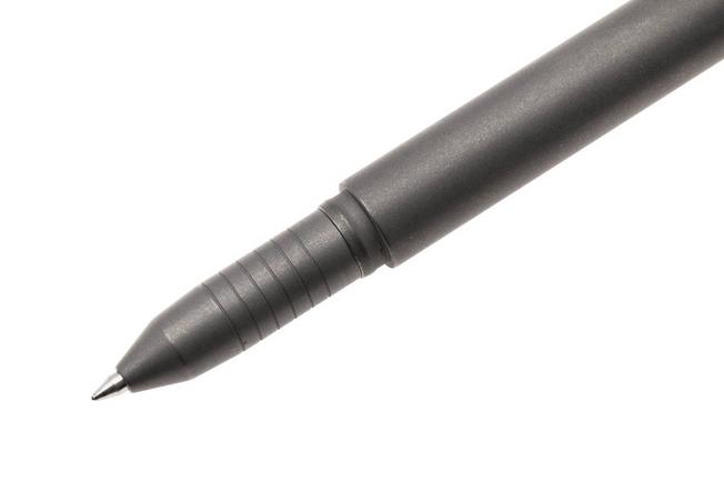 Afbeelding voor Big Idea Design Base Line Capped Pen BS-CA-SW Stonewashed Titanium, everyday carry pen