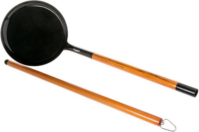 Long frying shop pan