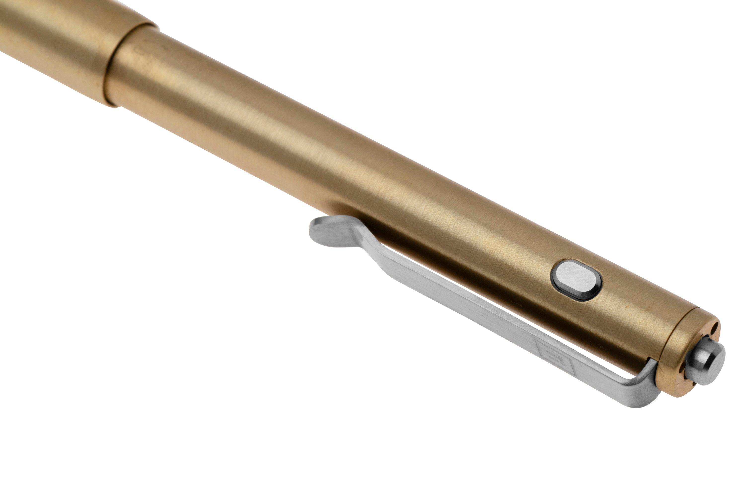 Big Idea Design Dual Side Click Pen DSC-BS Brass, auto adjusting ...