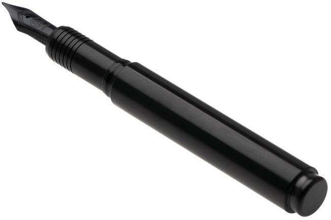 Afbeelding voor Big Idea Design Fountain EDC Pen FP-TI-DLC-BL Black DLC Titanium, vulpen