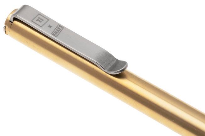 Image for Big Idea Design X Knafs Sancho Pen SANCHO-BS Brass, everyday carry pen