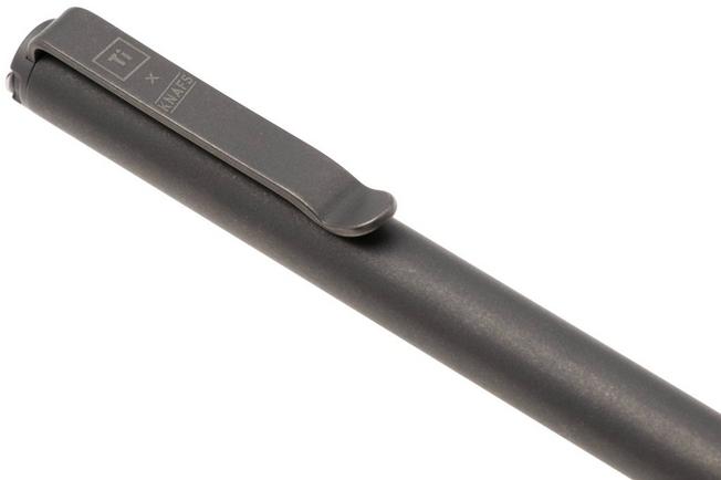 Image for Big Idea Design X Knafs Sancho Pen SANCHO-TI Stonewashed Titanium, everyday carry pen