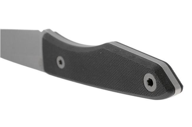 Afbeelding voor Big Idea Design USA Lookout TA-MA-BL-G10 Tanto Stonewashed Magnacut, Black G10, vaststaand mes, Mak Kelsay design