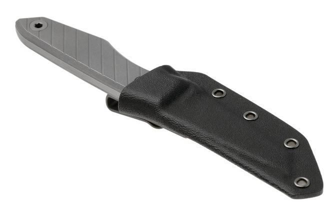 Afbeelding voor Big Idea Design USA Lookout TA-MA-TI Tanto Stonewashed Magnacut, Titanium, vaststaand mes, Mak Kelsay design