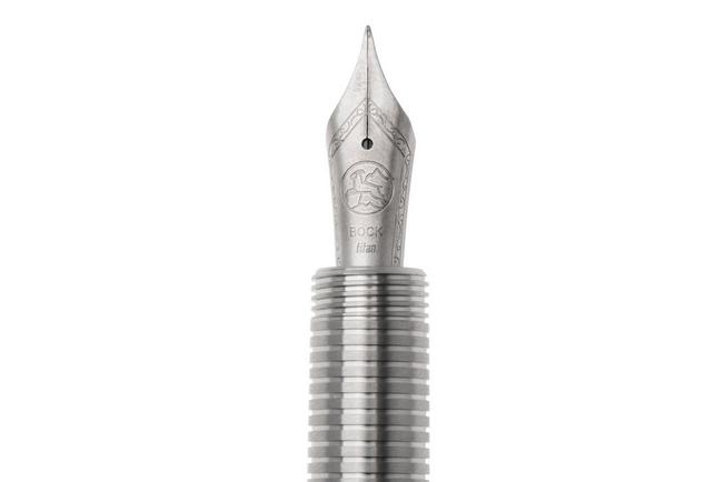 Afbeelding voor Big Idea Design Ti Ultra Pen ULTRA-TI-MR Machined Raw Titanium, vulpen