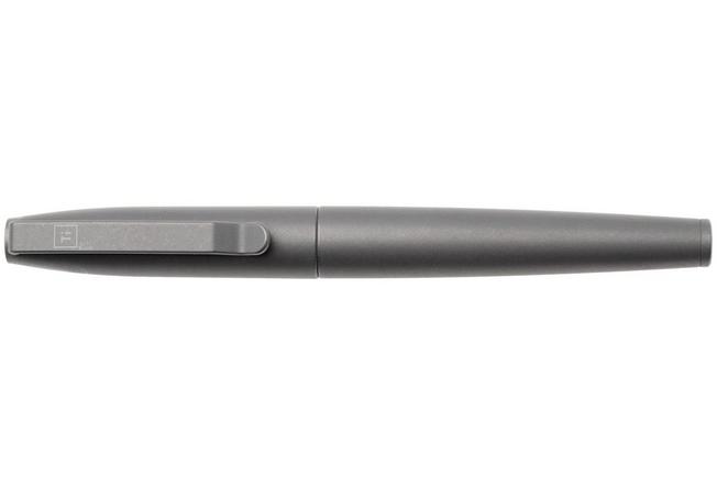 Afbeelding voor Big Idea Design Ti Ultra Pen ULTRA-TI-SW Stonewashed Titanium, vulpen