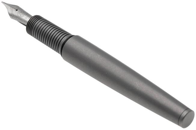 Afbeelding voor Big Idea Design Ti Ultra Pen ULTRA-TI-SW Stonewashed Titanium, vulpen