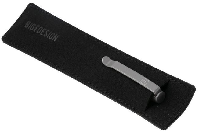 Afbeelding voor Big Idea Design Ti Ultra Pen ULTRA-TI-SW Stonewashed Titanium, vulpen