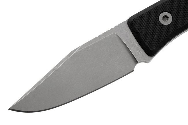 Bild für Big Idea Design USA Lookout USA-LO-BLC-MGN, Stonewashed CPM MagnaCut, Black G10 Fahrtenmesser, Mak Kelsay Design