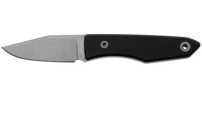 Bild für Big Idea Design USA Lookout USA-LO-BLC-NITROV, Stonewashed Nitro-V, Black G10 Fahrtenmesser, Mak Kelsay Design