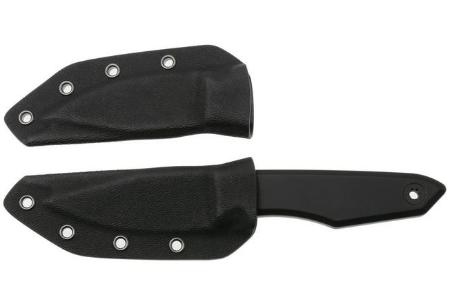 Afbeelding voor Big Idea Design Blackout Cerakote Ti Lookout, Black Titanium, Black Böhler M390, vaststaand mes, Mak Kelsay design