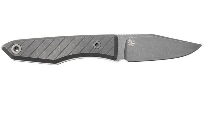 Afbeelding voor Big Idea Design USA Ti Lookout Fixed Blade USA-LO-MGC Stonewashed Magnacut, Titanium, vaststaand mes, Mak Kelsay design