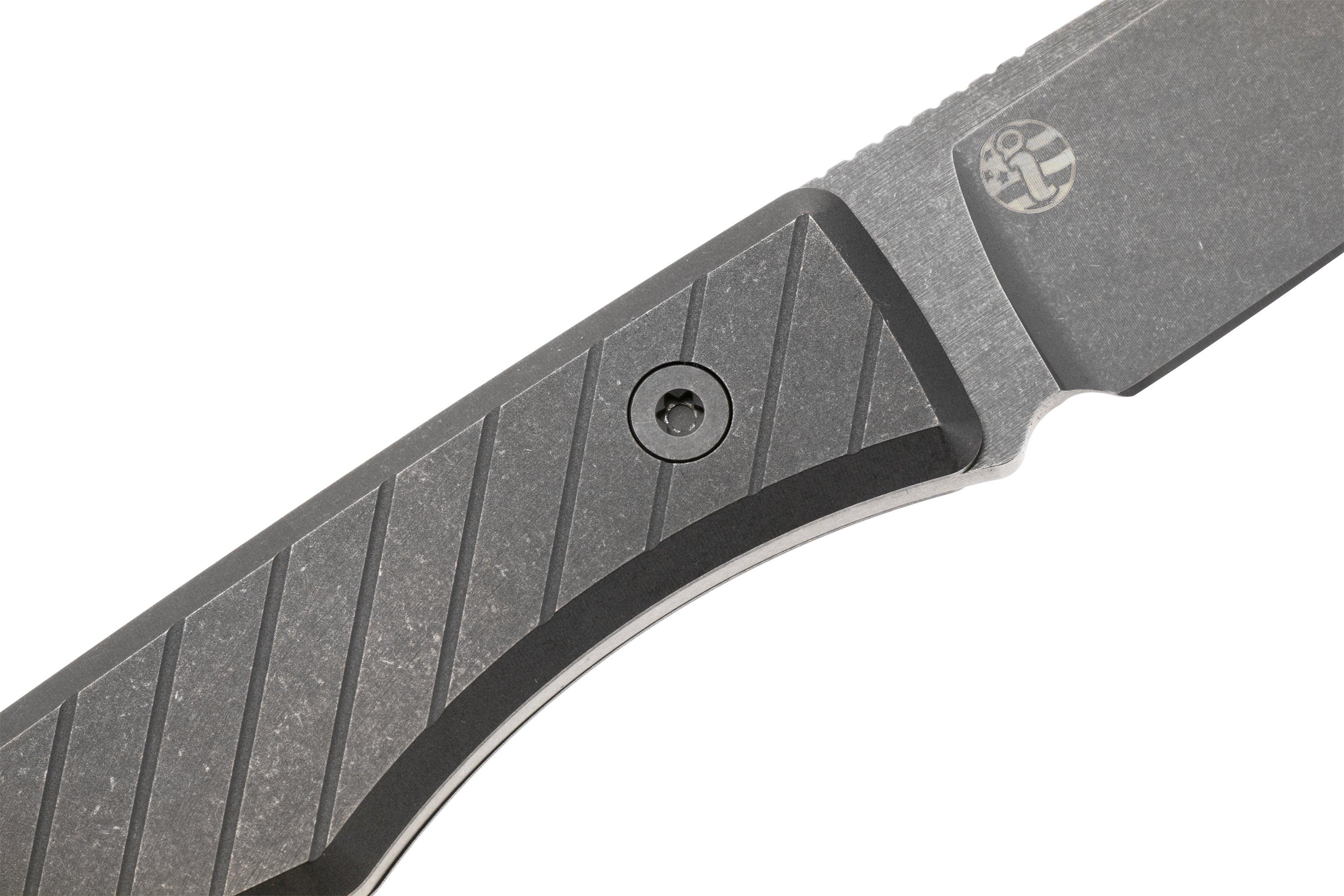 Big Idea Design USA Ti Lookout Fixed Blade USA-LO-MGC Stonewashed ...
