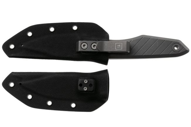 Afbeelding voor Big Idea Design USA Ti Lookout Fixed Blade USA-LO-MGC Stonewashed Magnacut, Titanium, vaststaand mes, Mak Kelsay design