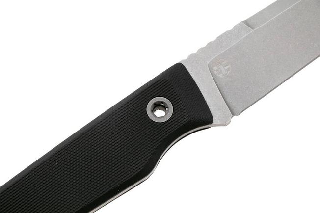 Bild für Big Idea Design USA Signal USA-SGN-BLC-NITROV, Stonewashed Nitro-V, Black G10 Fahrtenmesser