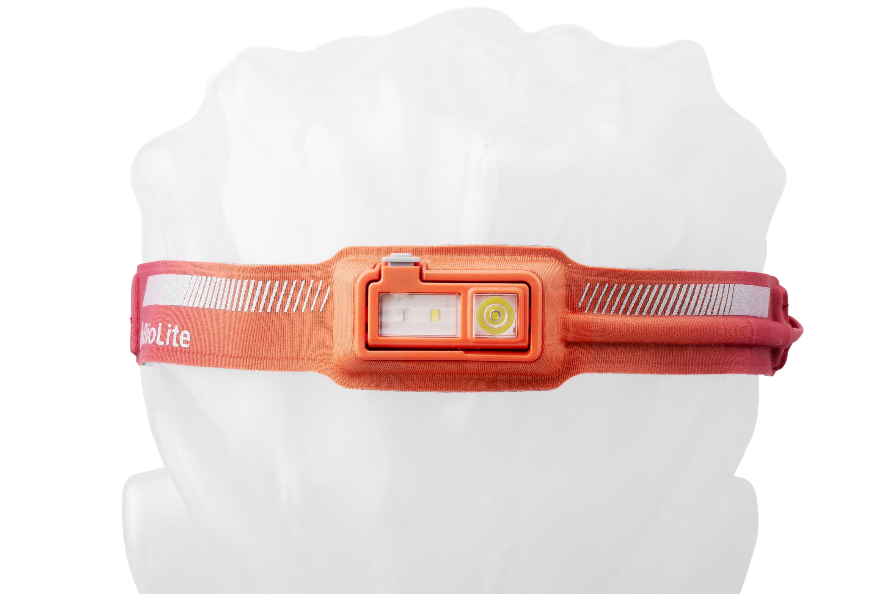 BioLite Dash 450, 450 lumens, red, head torch | Advantageously shopping ...