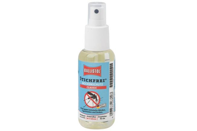 Afbeelding voor Ballistol Sting-Free Classic Mosquito Repellent Pump-Spray 26800-NL beschermende spray tegen muggen, steekvliegen en teken, 100 ml