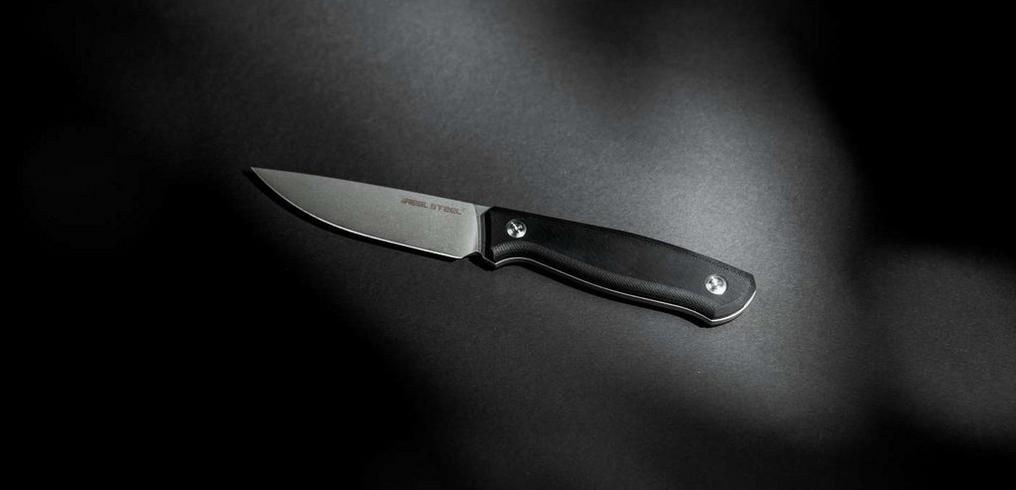 Real Steel Arbiter Stonewashed 3811 fixed knife