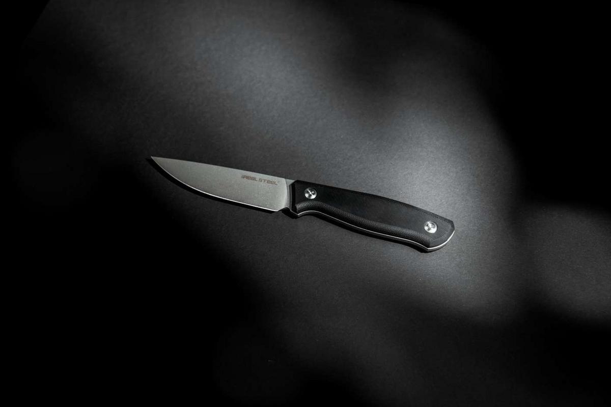 Real Steel Arbiter Stonewashed 3811 coltello fisso
