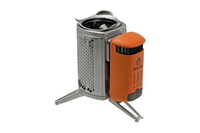 BioLite CampStove 2 - Compact Wood Burning Camping Stove with Electricity  Generator