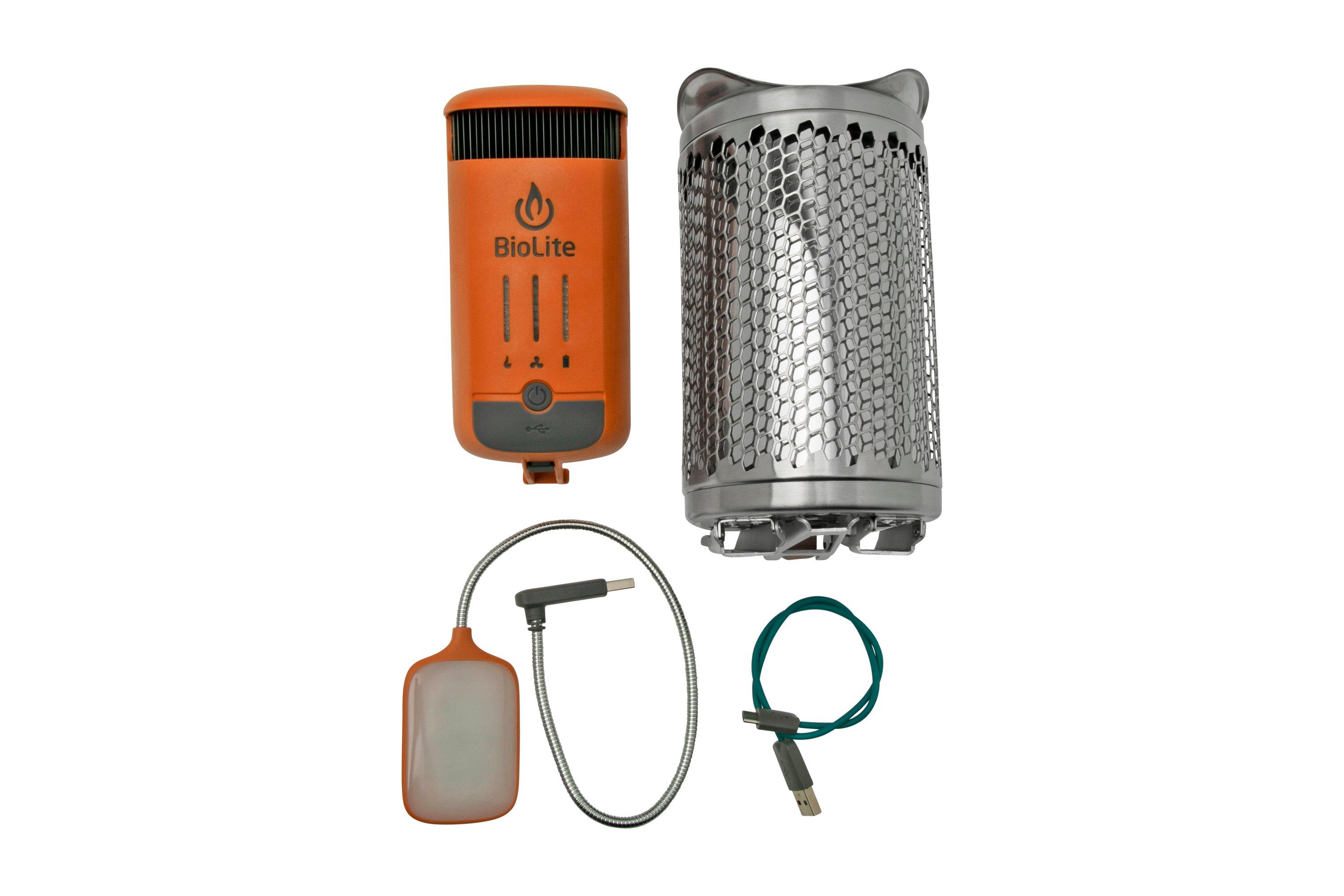 BioLite CampStove 2+  Electricity Generating Wood Camp Stove