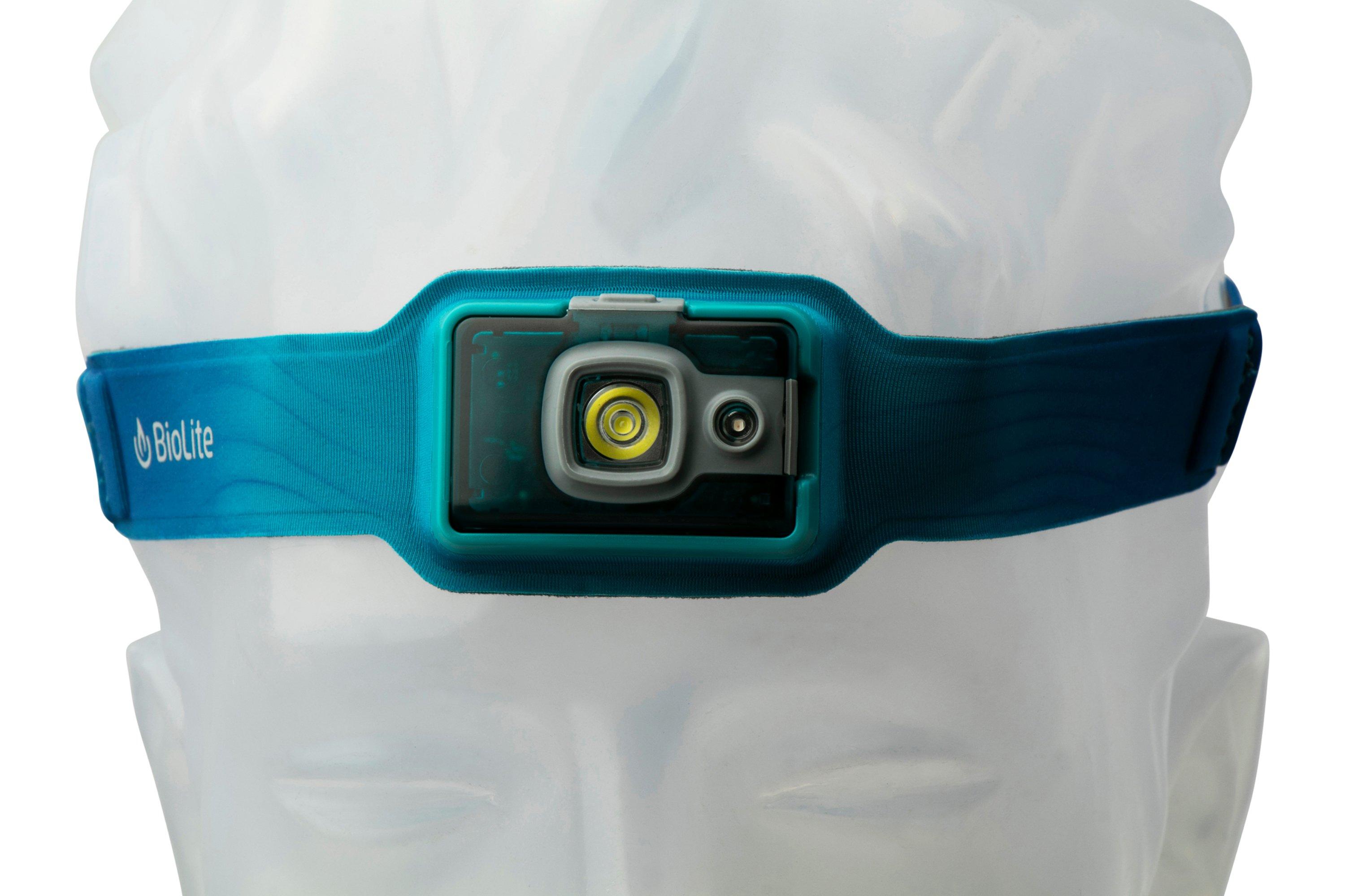 BioLite HeadLamp 325, 325 lumens, blue, head torch Advantageously