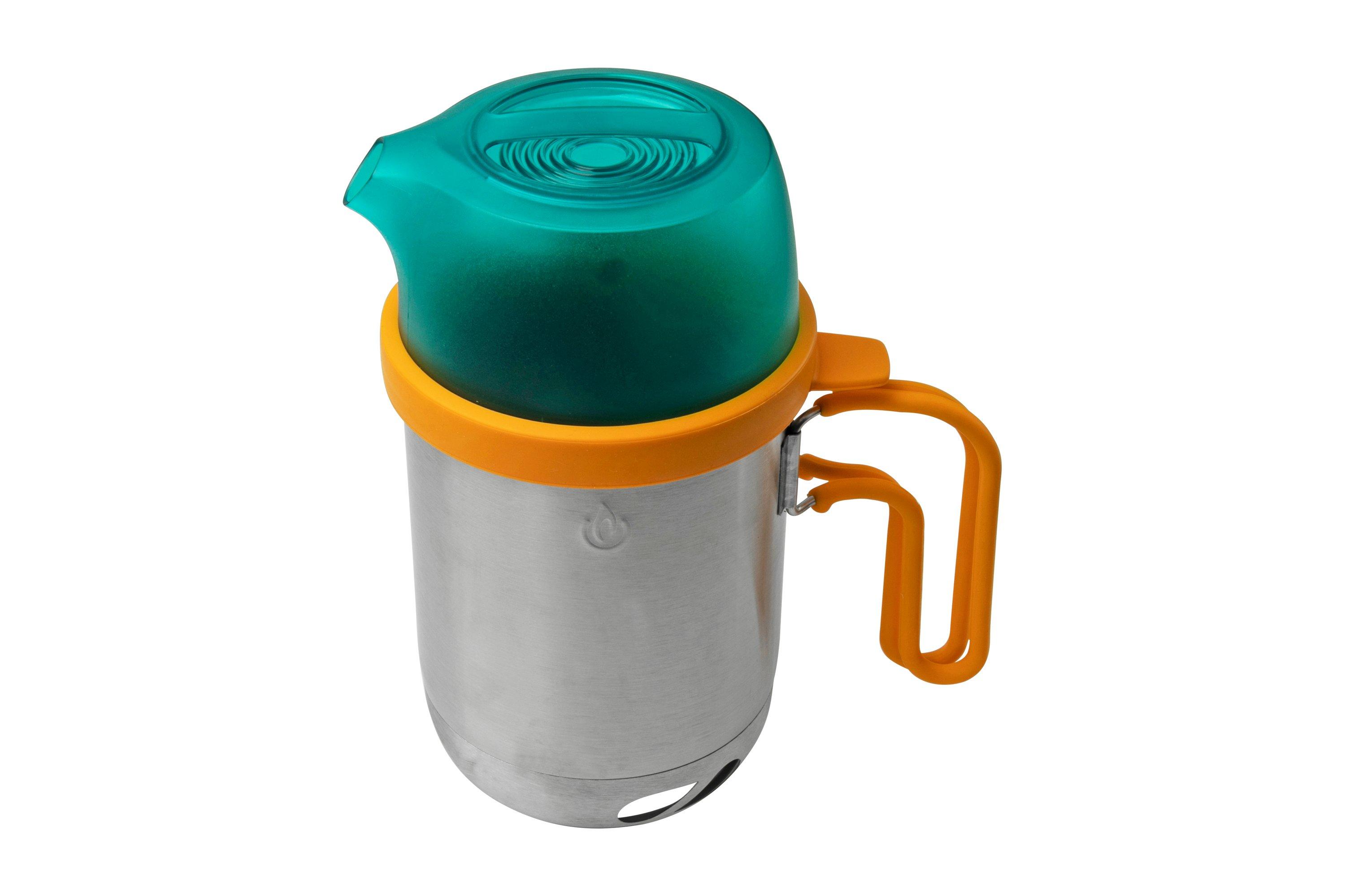 biolite kettlepot outdoor cooking pot and kettle Campstove The 1.5 liter CampStove KettlePot & Coffee Set