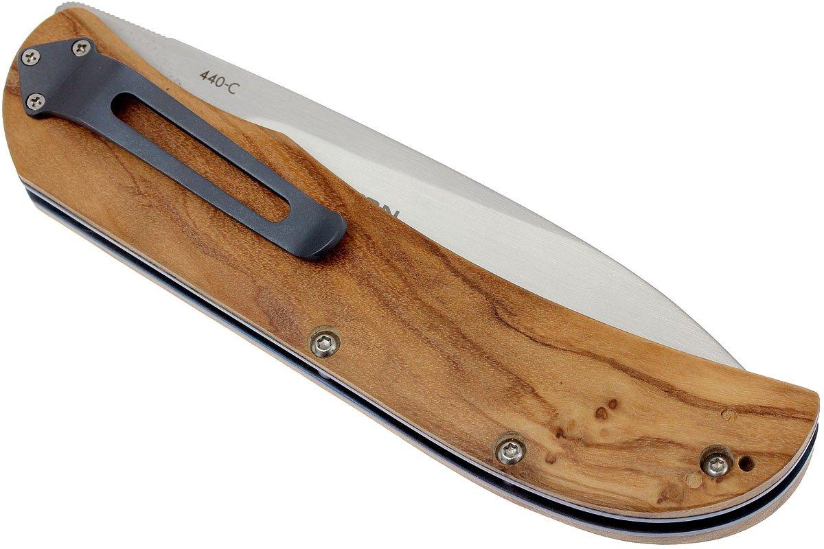 Boker Classic Buckelsmesser Sandwich Knife w/Olive Wood Handle - 03BO113 –