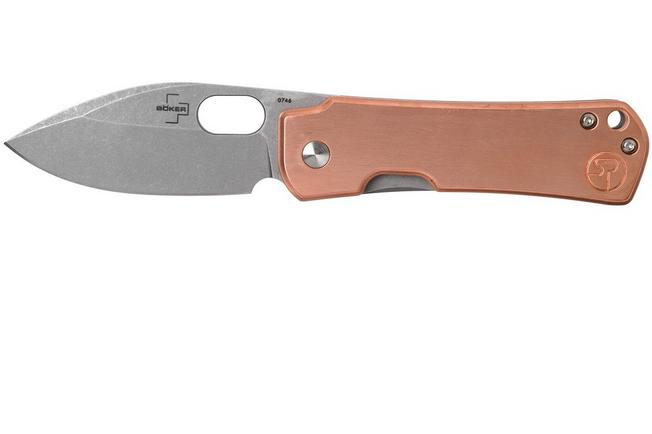 Böker Plus Gust Copper 01BO146 pocket knife, Serge Panchenko