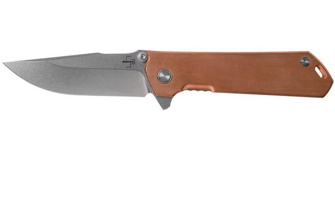Böker Plus Kihon Assisted Copper 01BO165 pocket knife, Lucas Böker Plus Kihon Assisted Copper 01BO165 pocket knife, Lucas