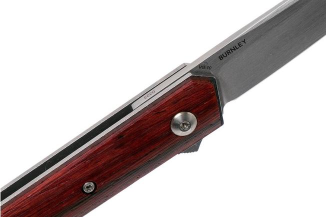 Böker Plus Kwaiken Air Cocobolo 01BO168 pocket knife, Lucas Burnley design