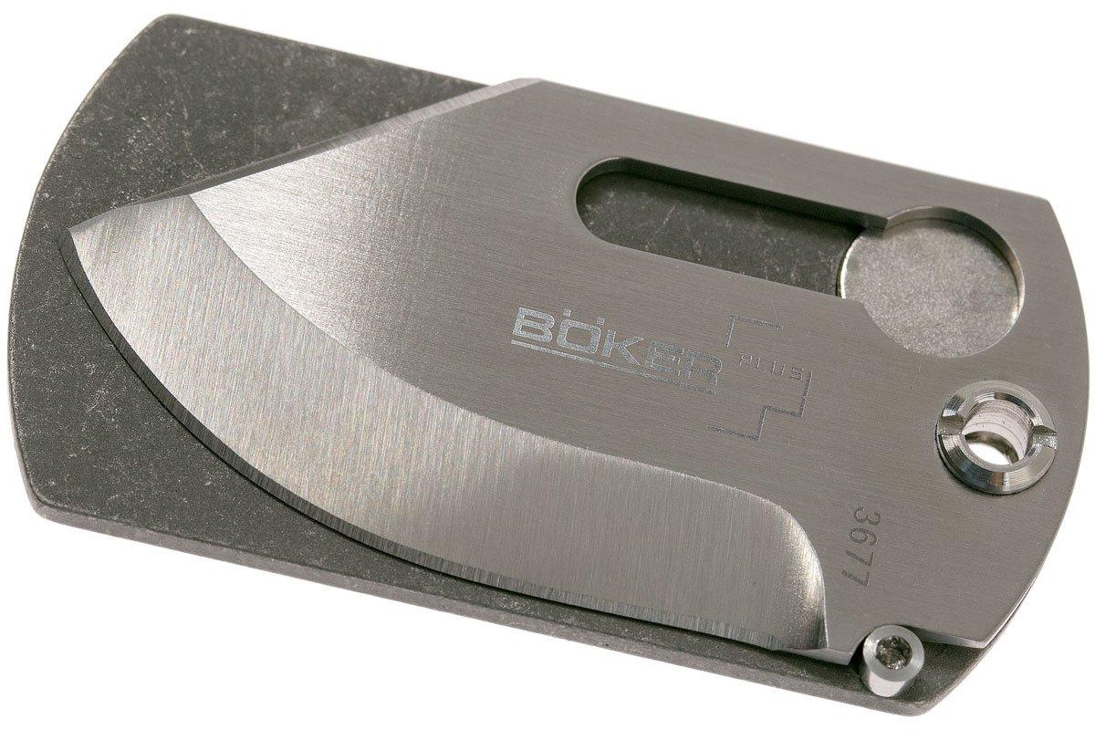 Böker Plus Dog Tag Knife 01BO210 zakmes, John Kubasek design