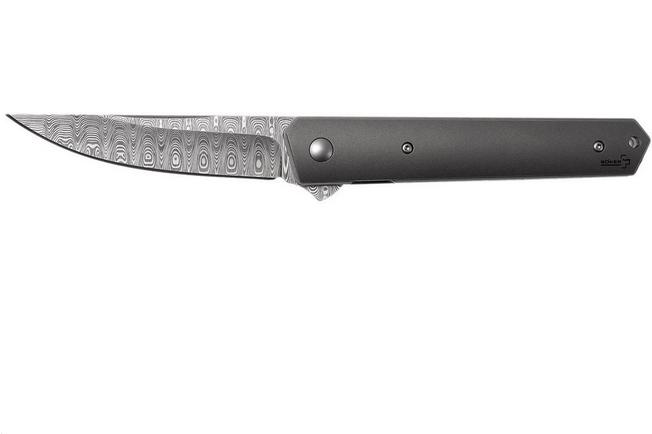 Böker Plus Kwaiken Flipper Damascus 01BO297DAM Taschenmesser