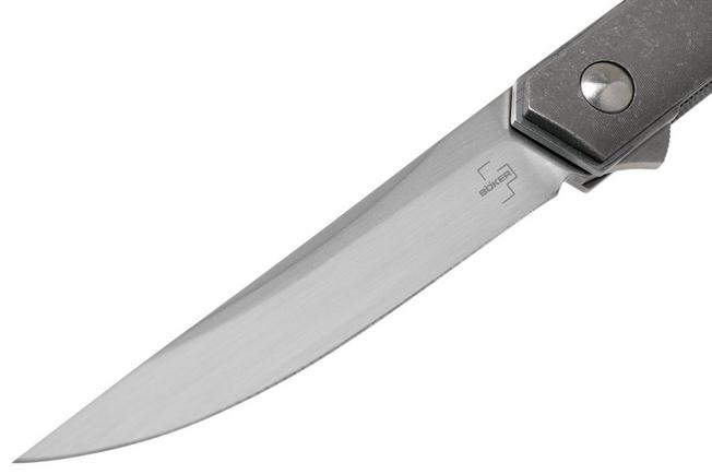 Böker Plus Kwaiken Air Mini Titanium 01BO326 pocket knife, Lucas Burnley  design