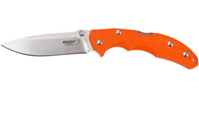 Image for Böker Plus USA Patriot 01BO372 Orange pocket knife, satined