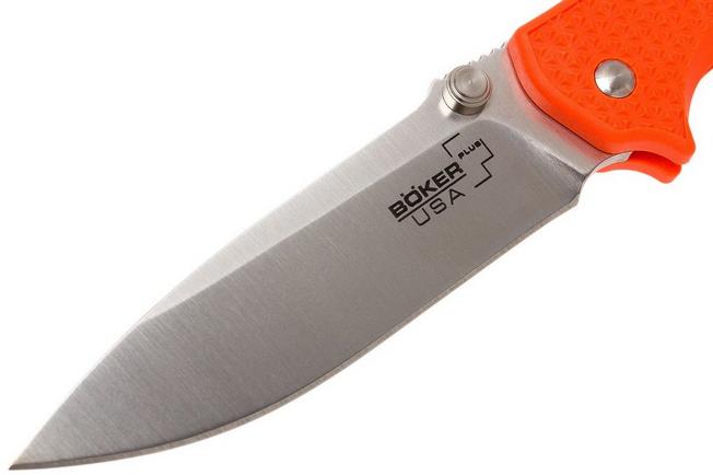 Image for Böker Plus USA Patriot 01BO372 Orange pocket knife, satined