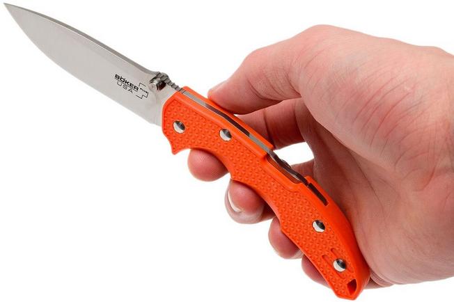 Image for Böker Plus USA Patriot 01BO372 Orange pocket knife, satined
