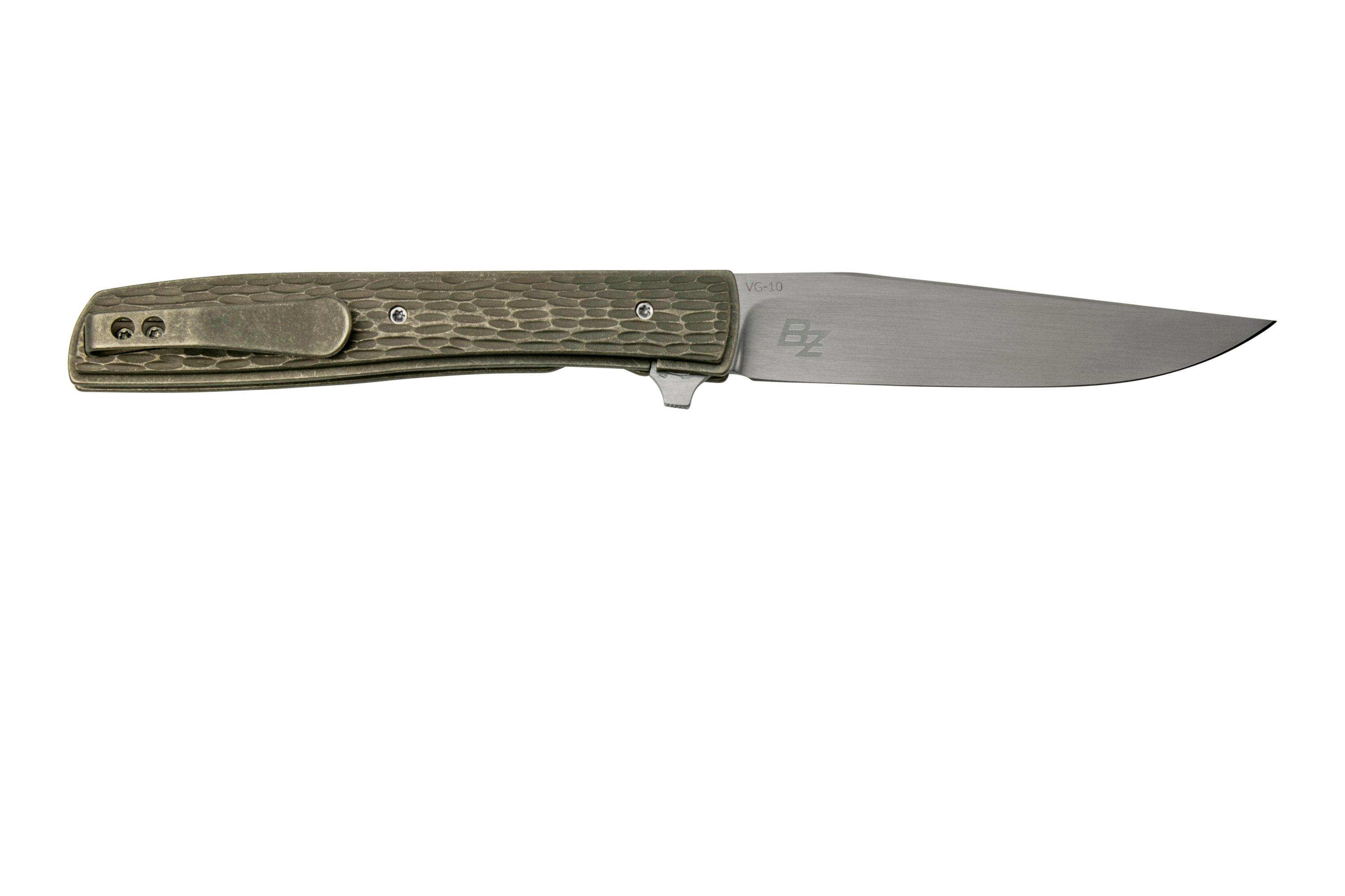 Böker Plus Urban Trapper Jigged Titanium, 01BO476 pocket knife 