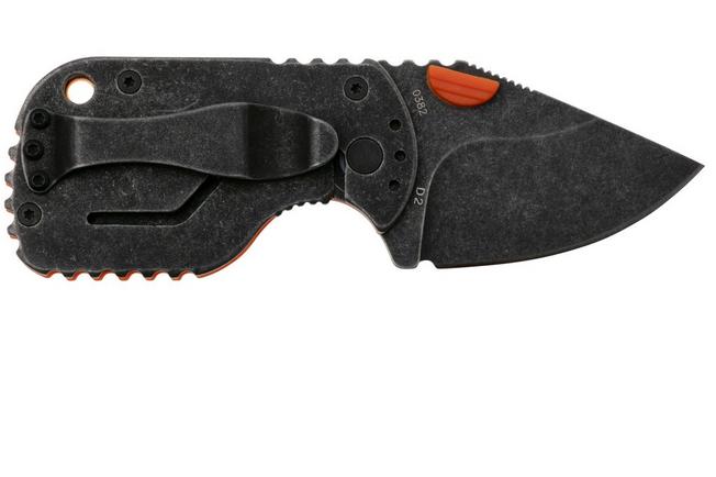 Imagen para Böker Plus Subcom 2.0 01BO528 Blackwashed D2, Orange G10 navaja, Chad Los Banos design
