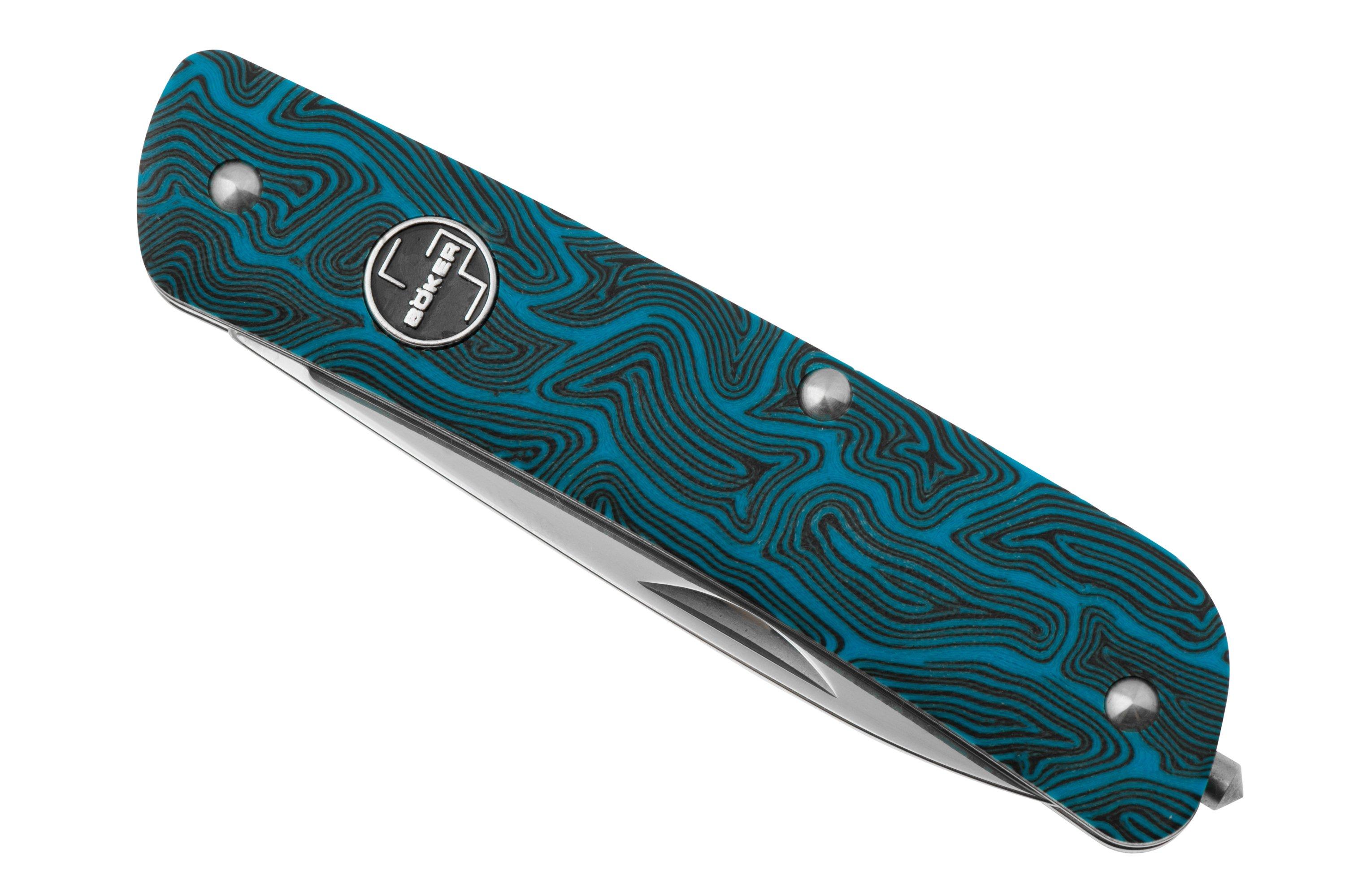 Boker Plus Tech Tool 01BO557, Blue Damast G10, Taschenmesser