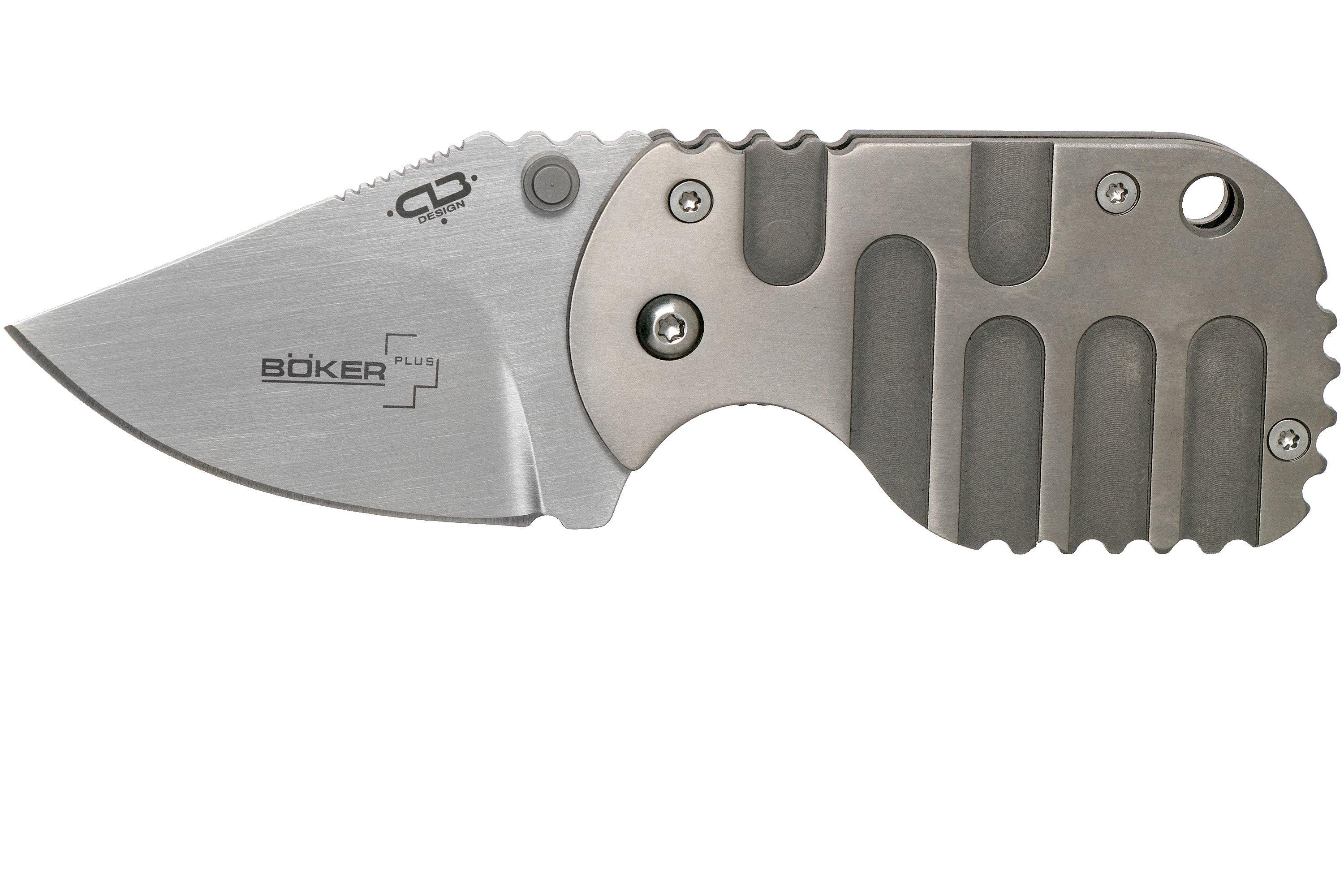 Böker Plus Subcom Titanium VG10 01BO605 pocket knife | Advantageously  shopping at Knivesandtools.com