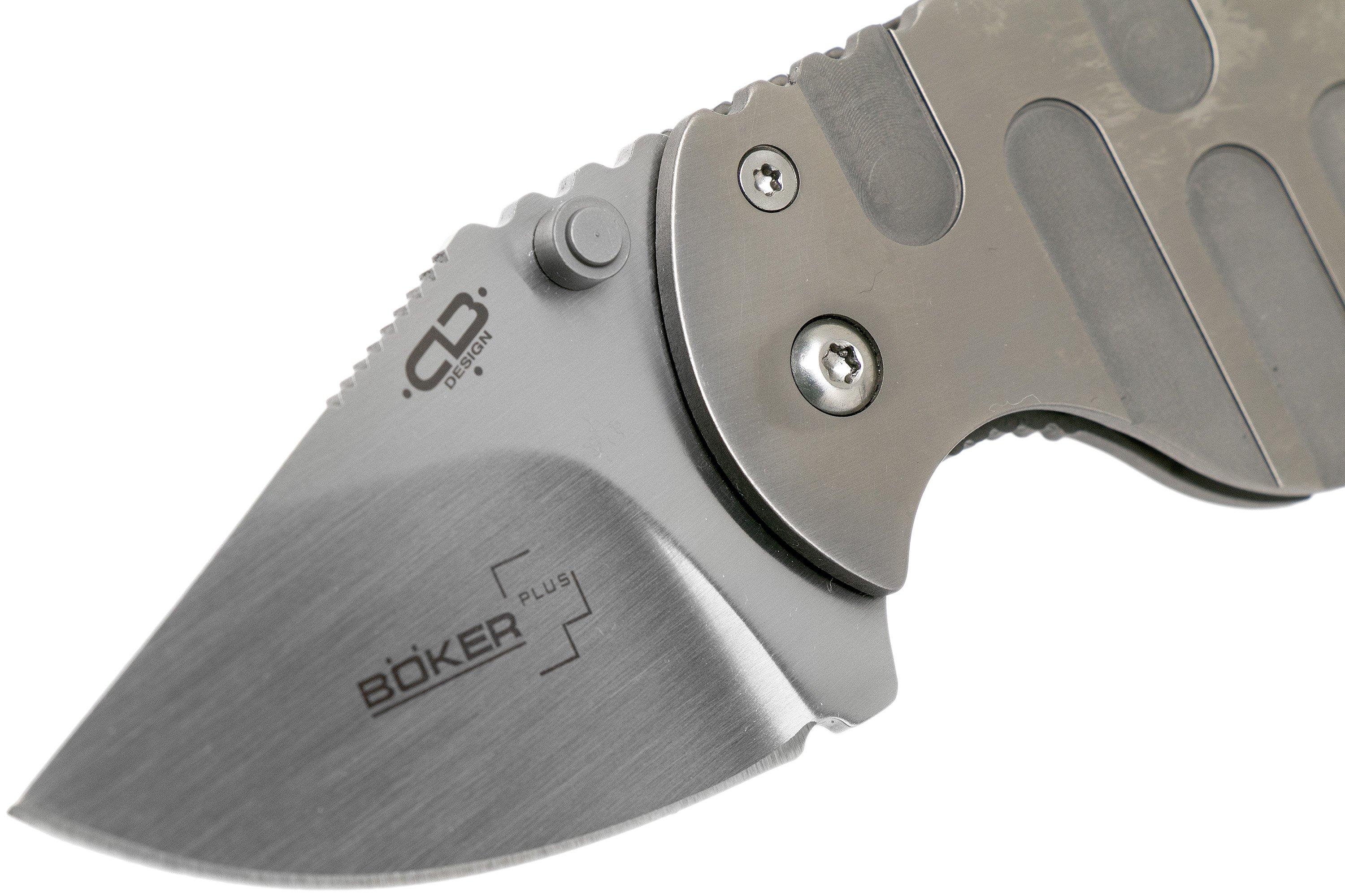 Böker Plus Subcom Titanium VG10 01BO605 pocket knife | Advantageously  shopping at Knivesandtools.com