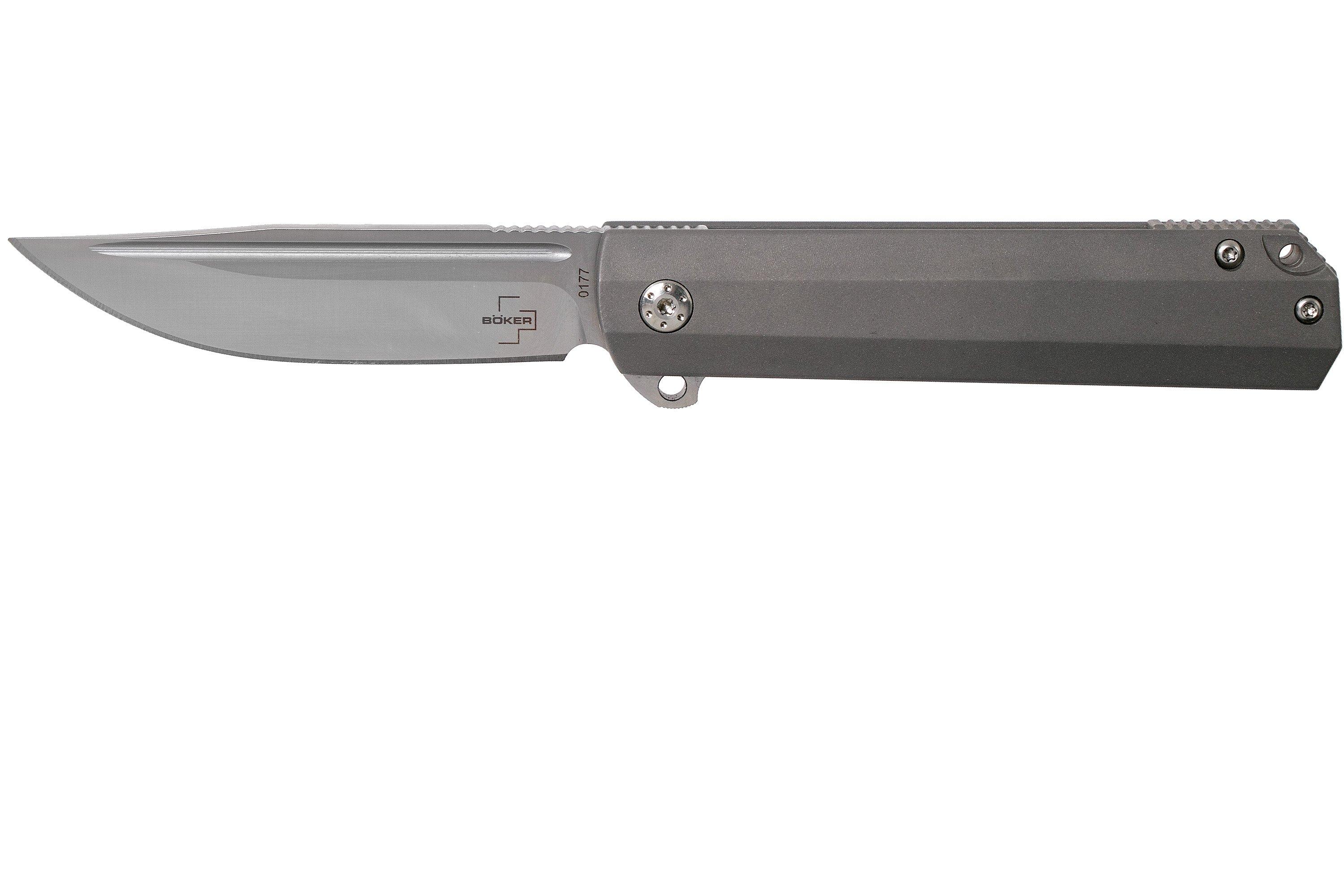 Böker Plus Cataclyst Flipjoint 42 - 42a compliant one-hand knife with  flipper