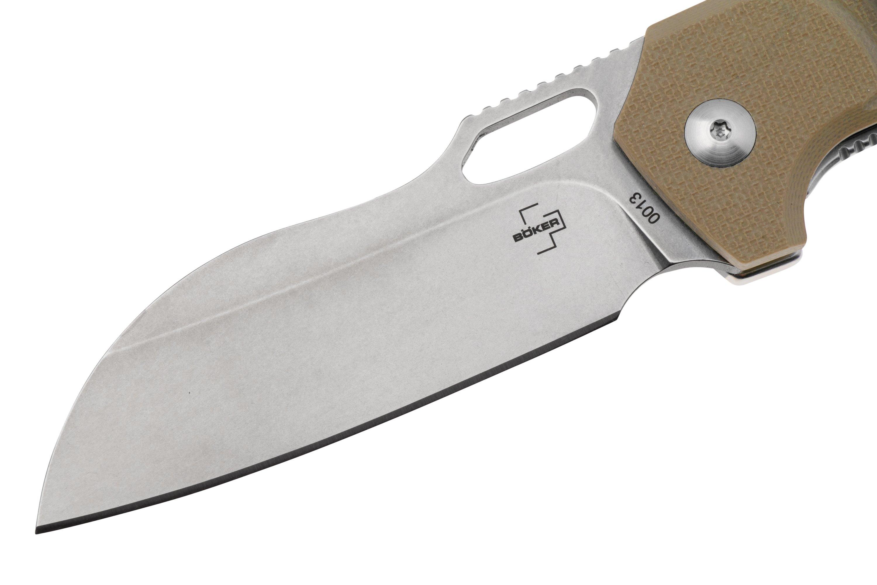 Böker Swoopy 01BO693 Nitro-V, Tan G10, Taschenmesser, Michael Burch ...