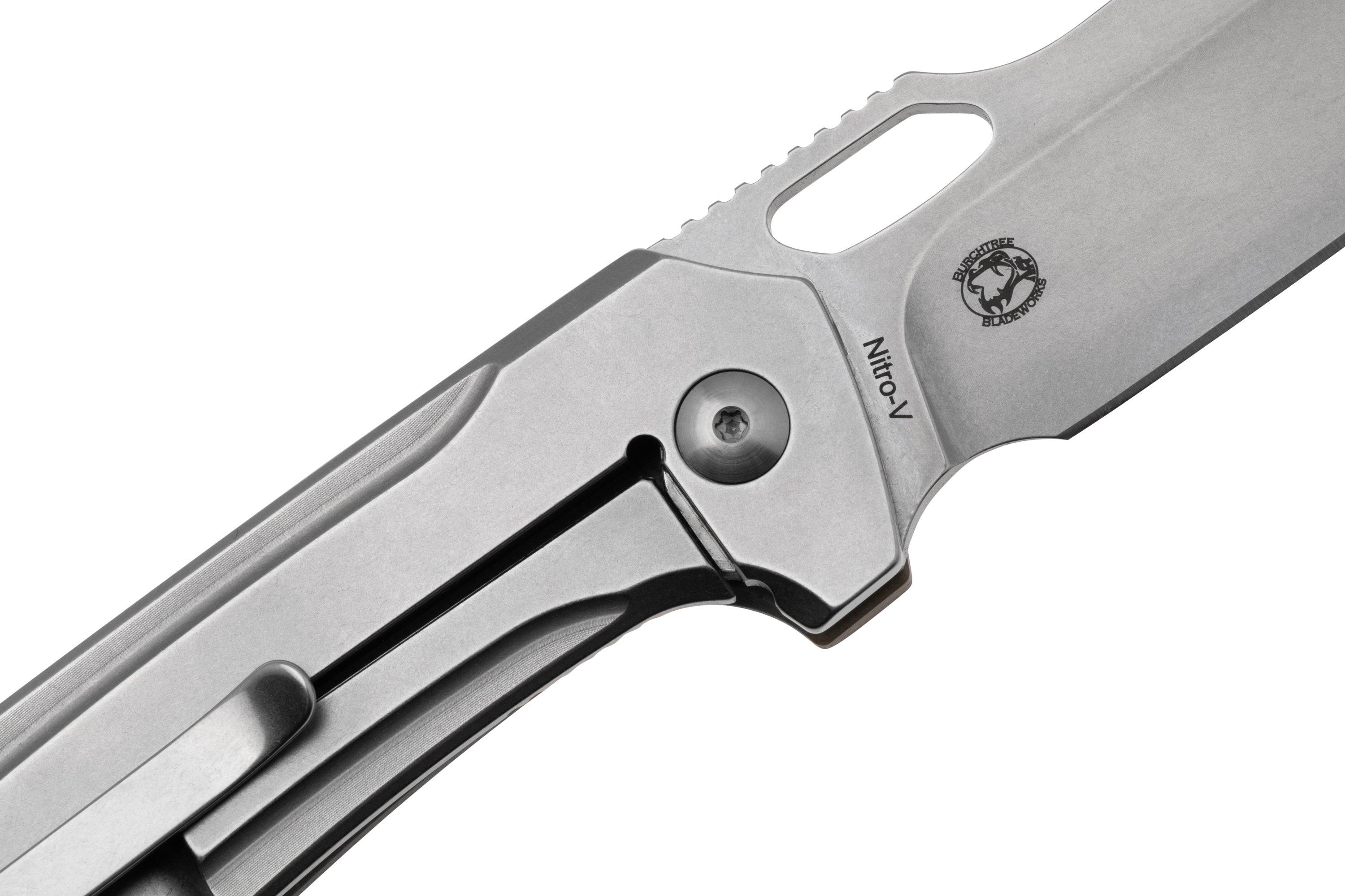 Nóż składany Böker Swoopy 01BO693 Nitro-V, Tan G10, projekt Michael ...