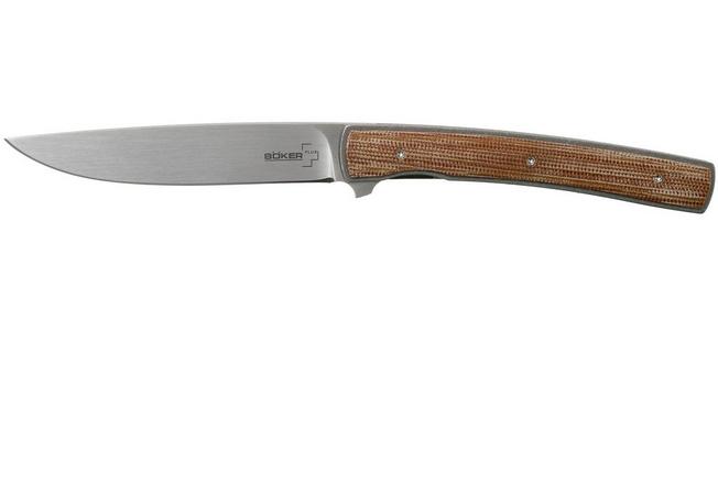 Image for Böker Plus Urban Trapper Gentleman Micarta 01BO722SOI pocket knife, Brad Zinker design