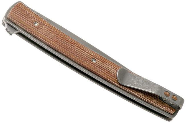 Image for Böker Plus Urban Trapper Gentleman Micarta 01BO722SOI pocket knife, Brad Zinker design
