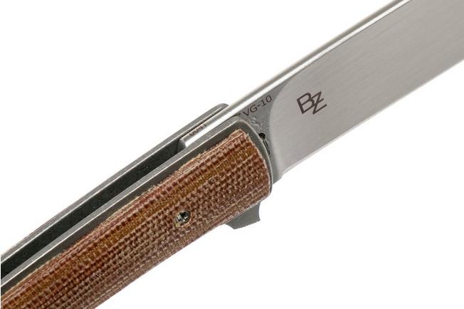 Image for Böker Plus Urban Trapper Gentleman Micarta 01BO722SOI pocket knife, Brad Zinker design