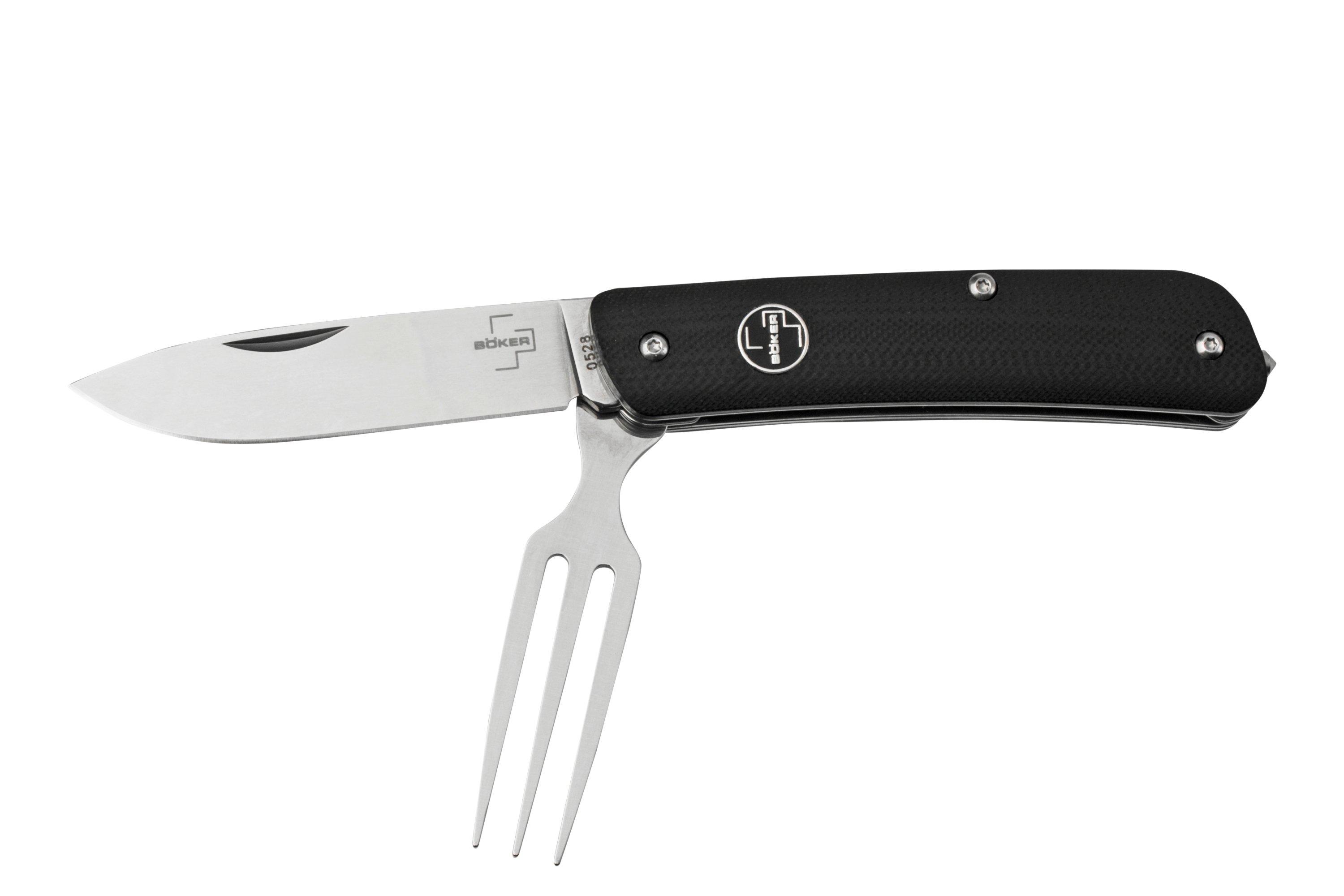 Böker Plus Tech Tool Fork 01BO817, Taschenmesser mit Gabel Günstiger