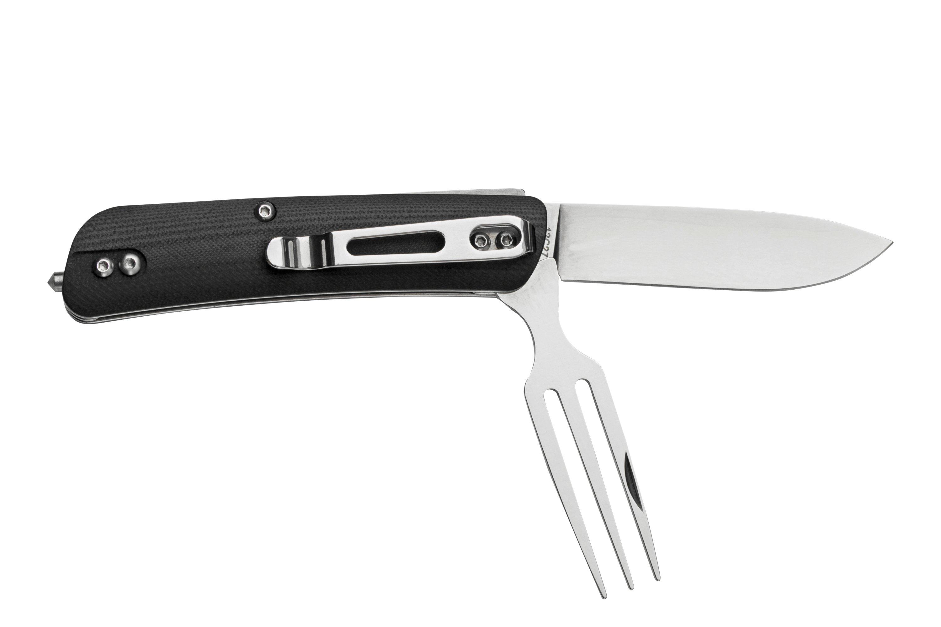Böker Plus Tech Tool Fork 01BO817, pocket knife with fork